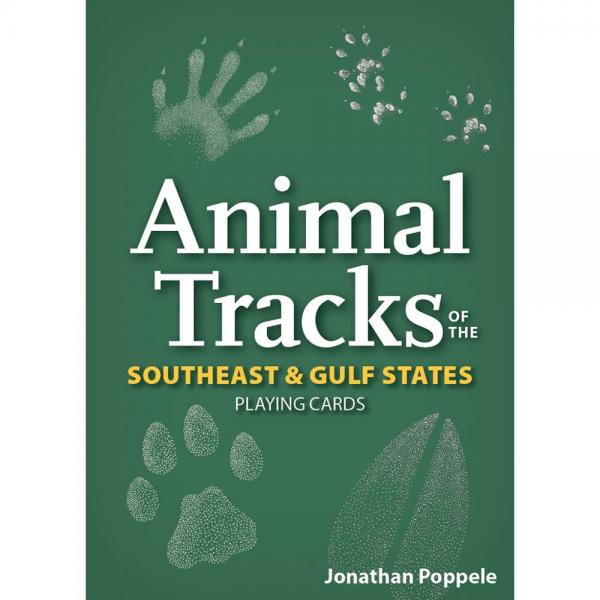 Animal Tracks of the Southeast & Gulf States Playing Cards