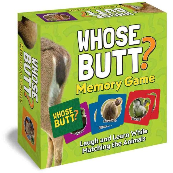 Whose Butt? Memory Game