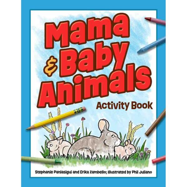 Mama & Baby Animals Activity Book