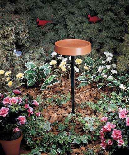 12 in. Heated Bird Bath with Metal Stand 12 in. Heated Bird Bath with Metal Stand