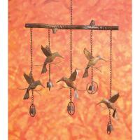 Hummingbird Flamed Windchime-ANCIENTAG1431