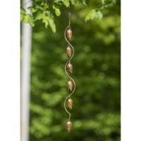 Bell Spiral Flamed Hanging Wind Chime-ANCIENTAG1440