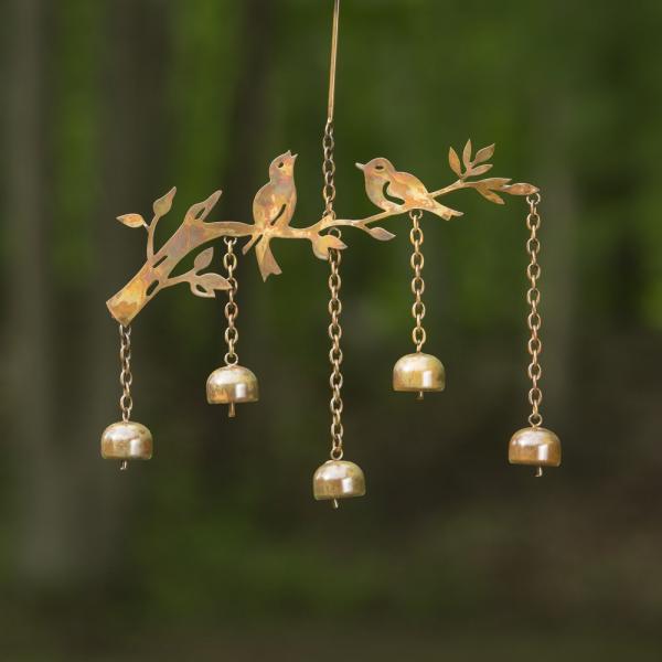 Birds with Bells Wind Chime