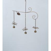 Flamed Butterflies on Scroll Wind Chime-ANCIENTAG1479