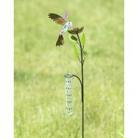 Floral Hummingbird Rain Gauge-ANCIENTAG17208
