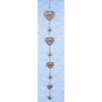Hanging 4 Heart Flamed Finish-ANCIENTAG86093