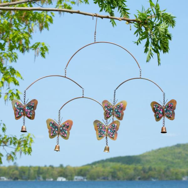 Floral Butterfly Multicolor Mobile