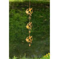 Triple Hummingbird and Lily Flamed hanging Ornament-ANCIENTAG86146