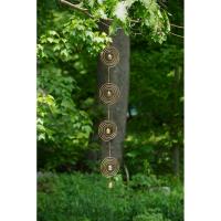 Circle Spiral Quadruple Flamed Ornament-ANCIENTAG86167