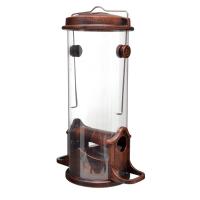 Petite Seed Tube Feeder Antique Copper-BE177