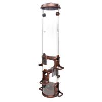 Mammoth Seed Tube Feeder Antique Copper-BE179