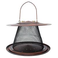 Copper Collapsible Mesh Feeder with Tray-BE193
