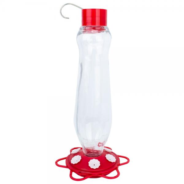 Glass Bottle 32 oz Hummingbird Feeder