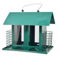 Double Option Metal Suet & Seed Feeder-BE244