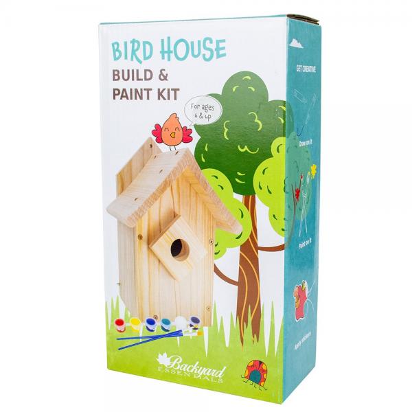 Kids Bird House Build & Paint Kit