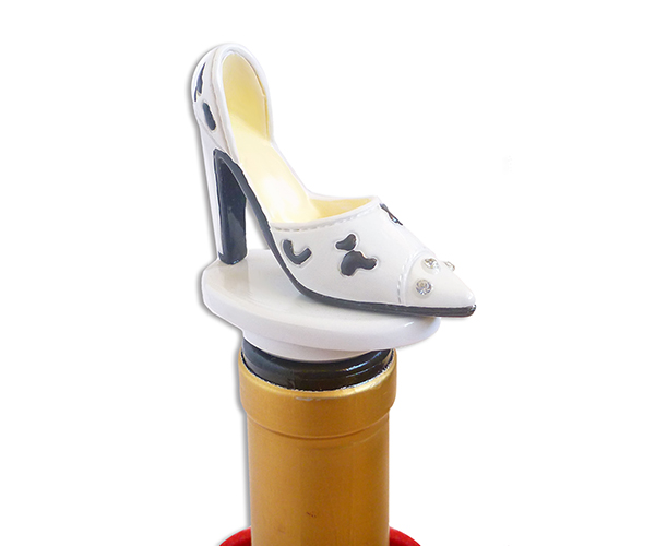 White Heels - Bottle Stopper