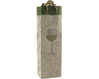 Handmade Paper Wine Bottle Bag - Chardonnay-BB1CHARDONNAY