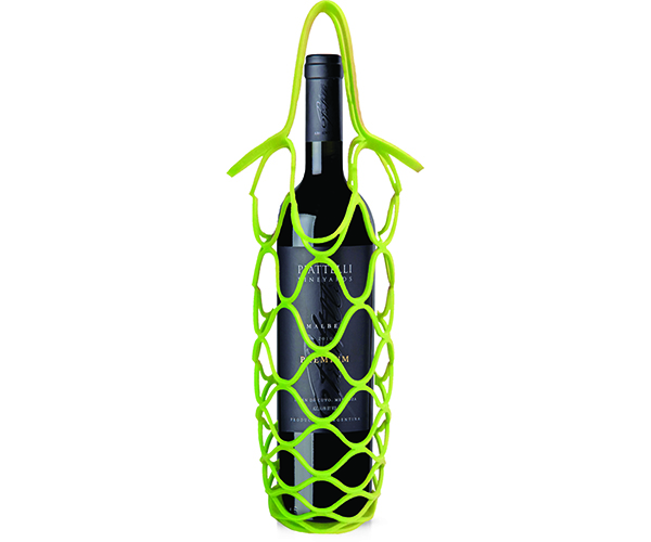 Lime Silicone Bottle Net