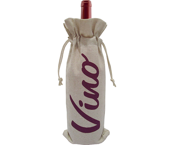 Canvas Wine Bottle Bag - Uva