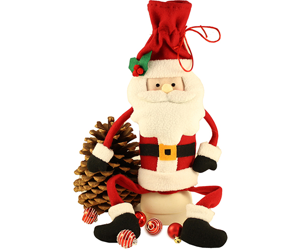 plush sitting santa