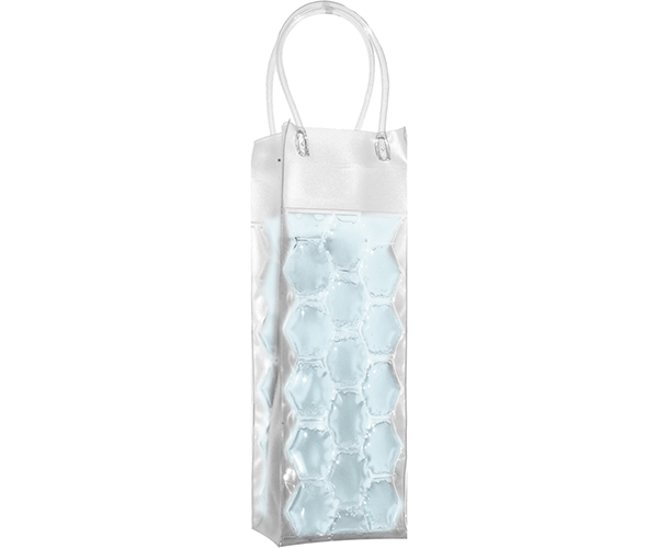 Chill It Insulated Wine Bottle Bag Clear
