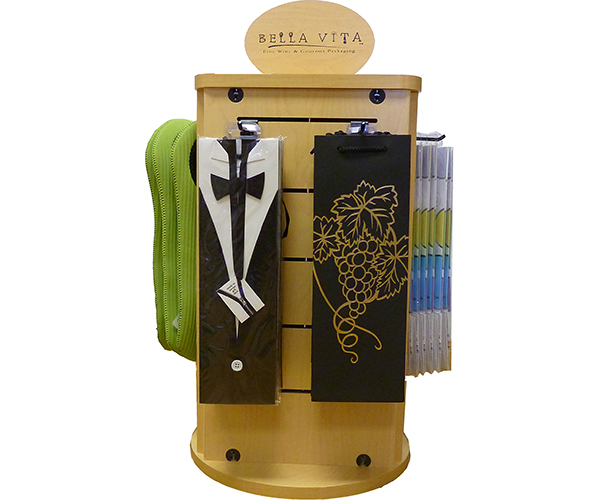 Bella Vita Display Rack - Counter Model (Wood Rack)
