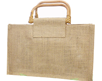 3 Bottle Jute Gourmet Bag -Natural-GJ3XNEUTRAL