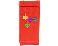 2 Bottle Handmade Paper Olive Oil Bottle Bag Ornaments-OB2ORNAMENTS