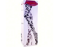Printed Paper Wine Bottle Bag  - Legs with Glitter-P1LEGS