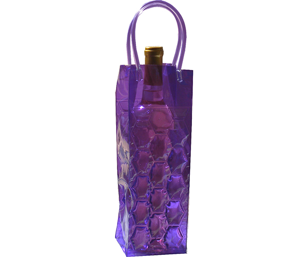 Chill It Insulated Wine Bottle Bag Grape