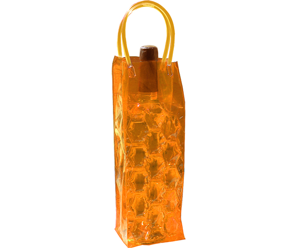 Chill It Insulated Wine Bottle Bag Tangerine
