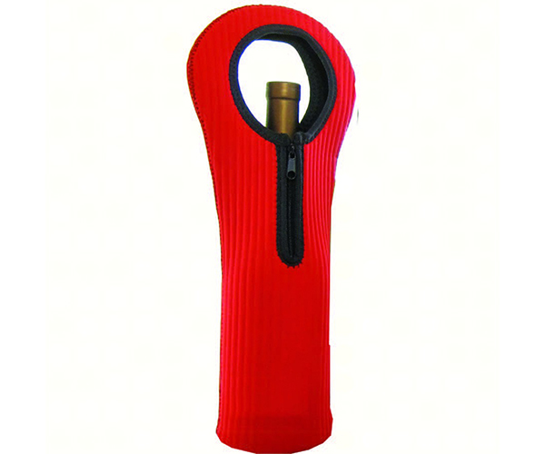 Insulated Single Wine Bag - Red