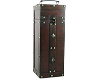 Wooden Single Wine Box Medieval-WBOX1MEDIEVAL
