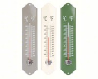 Metal Thermometer Assorted Colors-BFBEL026