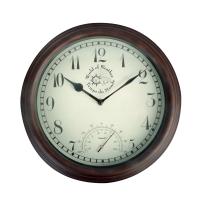 Small Outdoor Clock & Thermometer-BFBTF007