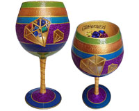 IB Wine Glass Glitterazzi (IBWGLITTERAZZI)