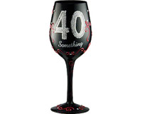 Wine Glass 40 Something (WG40SOMETHING)