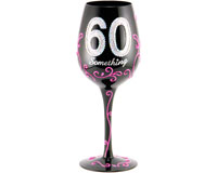 Wine Glass 60 Something (WG60SOMETHING)