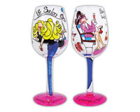 Wine Glass Because I'm Worth It-WGBECAUSE