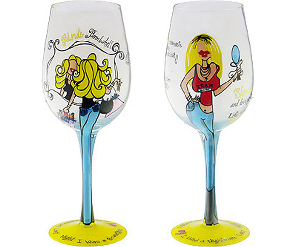 Wine Glass Bleach Blonde (WGBLEACHBLONDE)