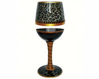 Wine Glass Deco Jaguar (WGDECOJAGUAR)