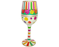 Wine Glass Stripes Bottom's Up-WGSTRIPES