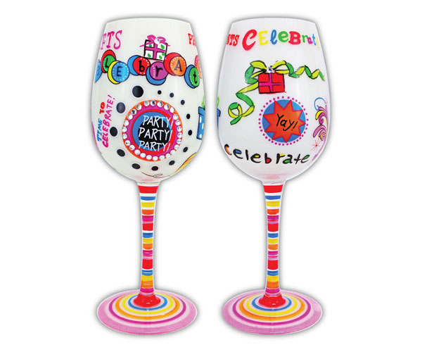 Wine Glass, Time to Celebrate (WGTIMETOCELEBRA)