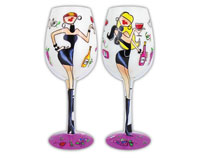 Wine Glass, Wine Divas (WGWINEDIVAS)