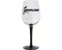 Wine Glass WP - Groomsman (WGWPGROOMSMAN)