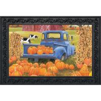 Pumpkin Patch Pickup Doormat-BLD00482