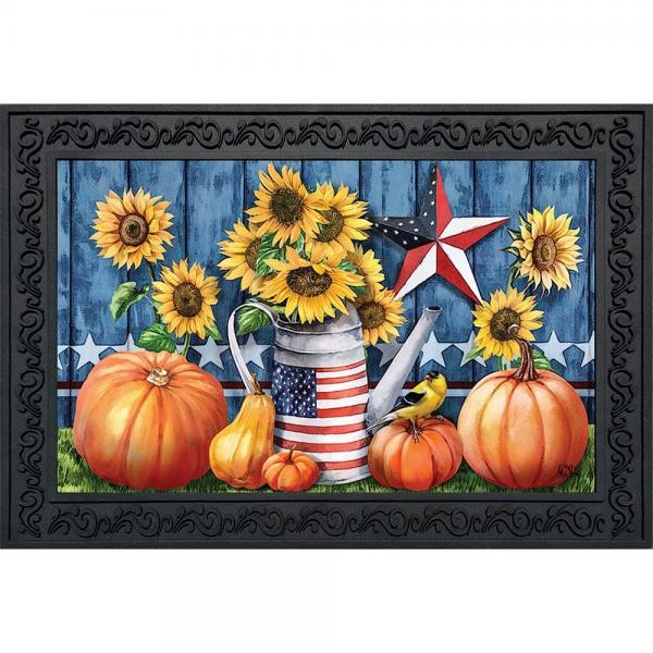 American Autumn Doormat
