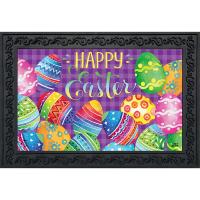 Painted Easter Eggs Doormat-BLD01762