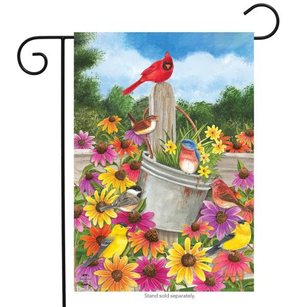 Spring Gathering Garden Flag