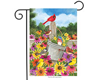 Spring Gathering Garden Flag-BLG00602